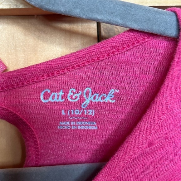 B004. Girls Tunic style Space Globe Printed Long Sleeve Tee. Large(10-12) - Picture 3 of 3